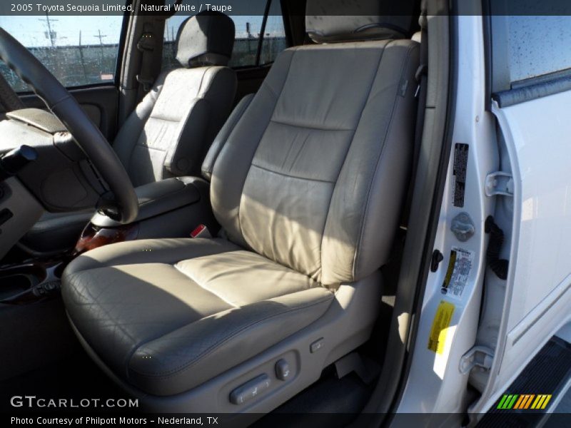 Natural White / Taupe 2005 Toyota Sequoia Limited