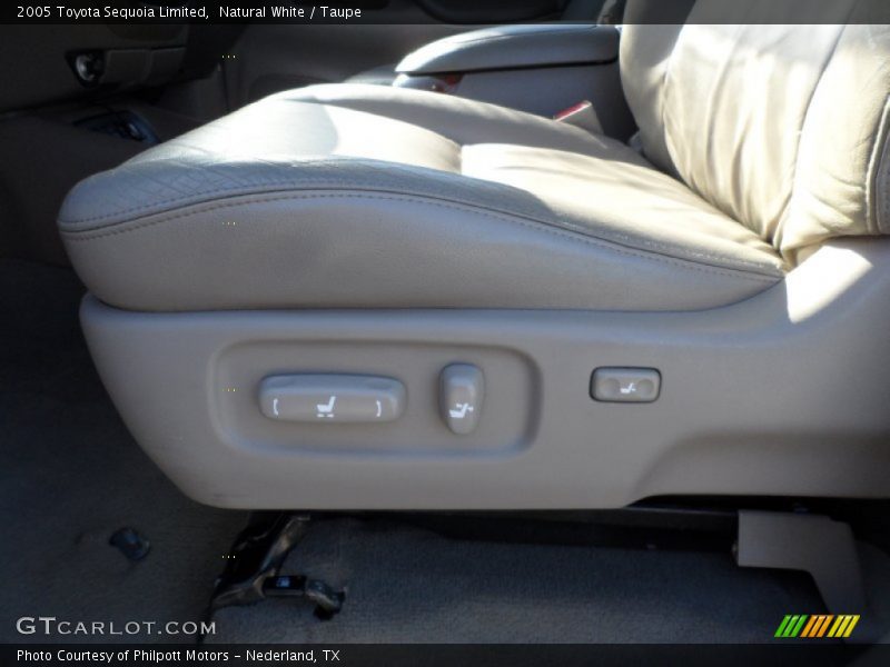Natural White / Taupe 2005 Toyota Sequoia Limited