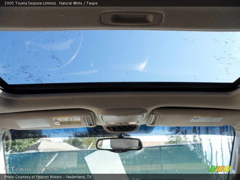 Natural White / Taupe 2005 Toyota Sequoia Limited