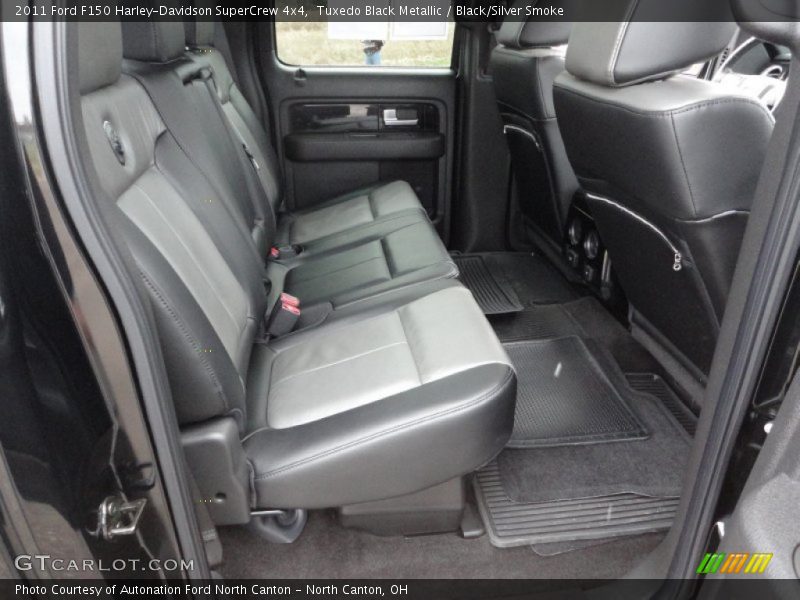  2011 F150 Harley-Davidson SuperCrew 4x4 Black/Silver Smoke Interior