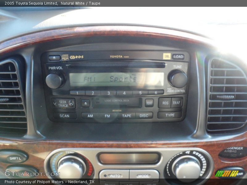 Natural White / Taupe 2005 Toyota Sequoia Limited