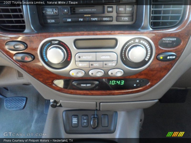 Natural White / Taupe 2005 Toyota Sequoia Limited