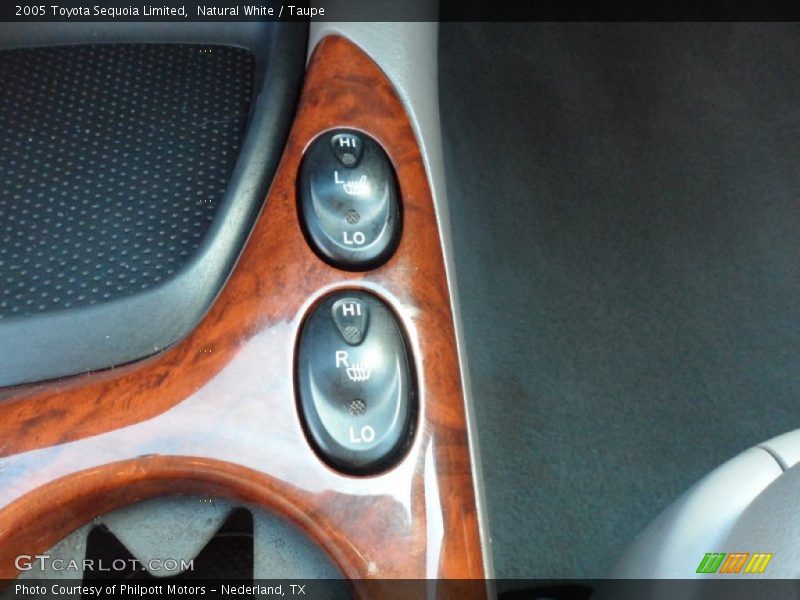 Natural White / Taupe 2005 Toyota Sequoia Limited