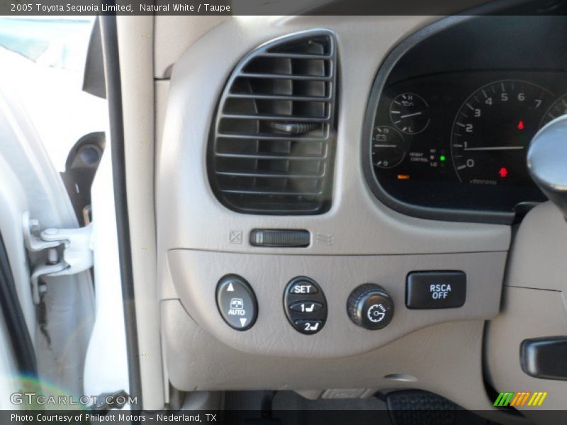 Natural White / Taupe 2005 Toyota Sequoia Limited
