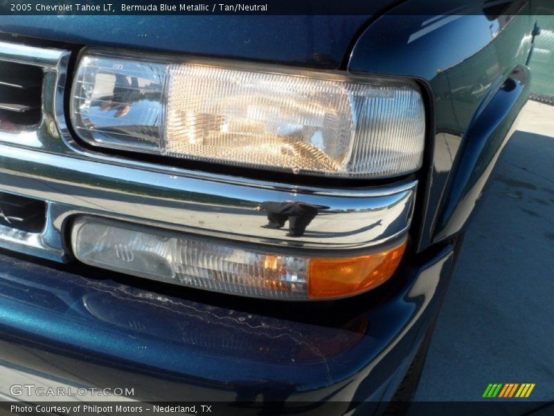 Bermuda Blue Metallic / Tan/Neutral 2005 Chevrolet Tahoe LT