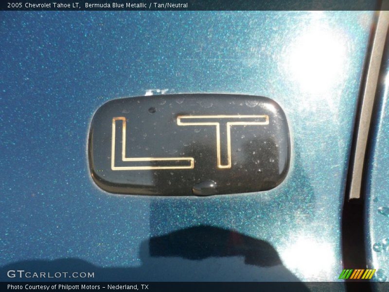 Bermuda Blue Metallic / Tan/Neutral 2005 Chevrolet Tahoe LT