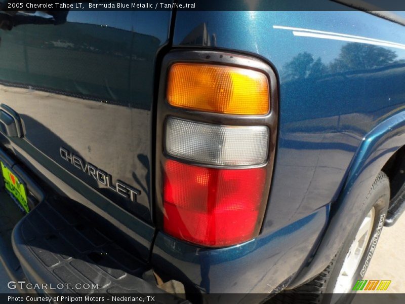 Bermuda Blue Metallic / Tan/Neutral 2005 Chevrolet Tahoe LT