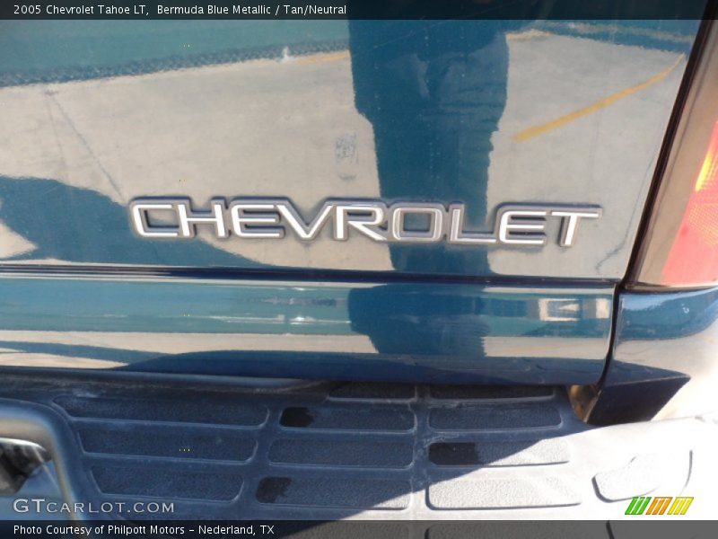 Bermuda Blue Metallic / Tan/Neutral 2005 Chevrolet Tahoe LT