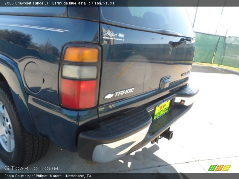 Bermuda Blue Metallic / Tan/Neutral 2005 Chevrolet Tahoe LT