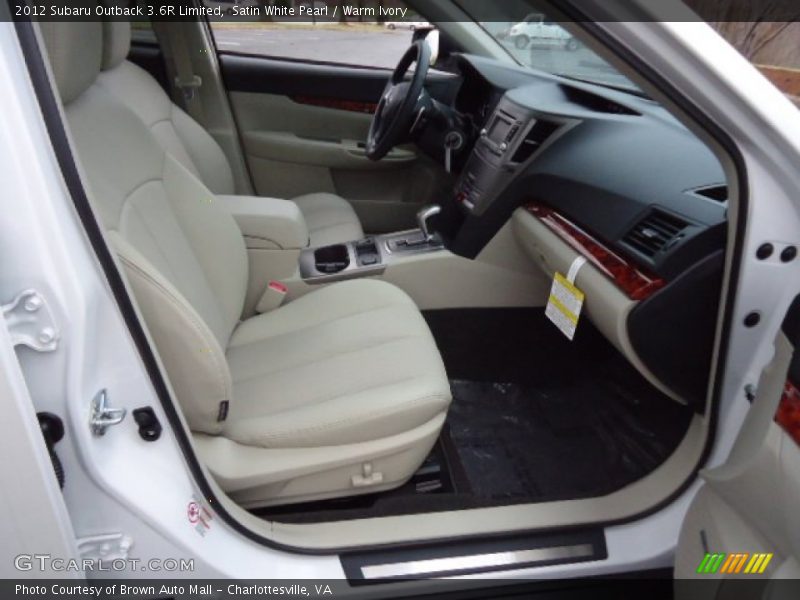  2012 Outback 3.6R Limited Warm Ivory Interior
