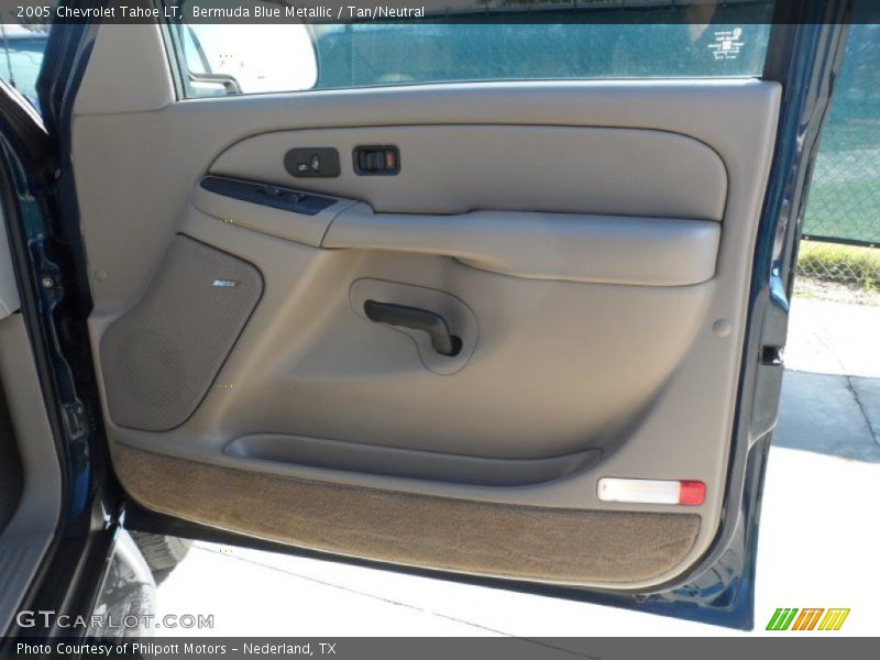 Bermuda Blue Metallic / Tan/Neutral 2005 Chevrolet Tahoe LT