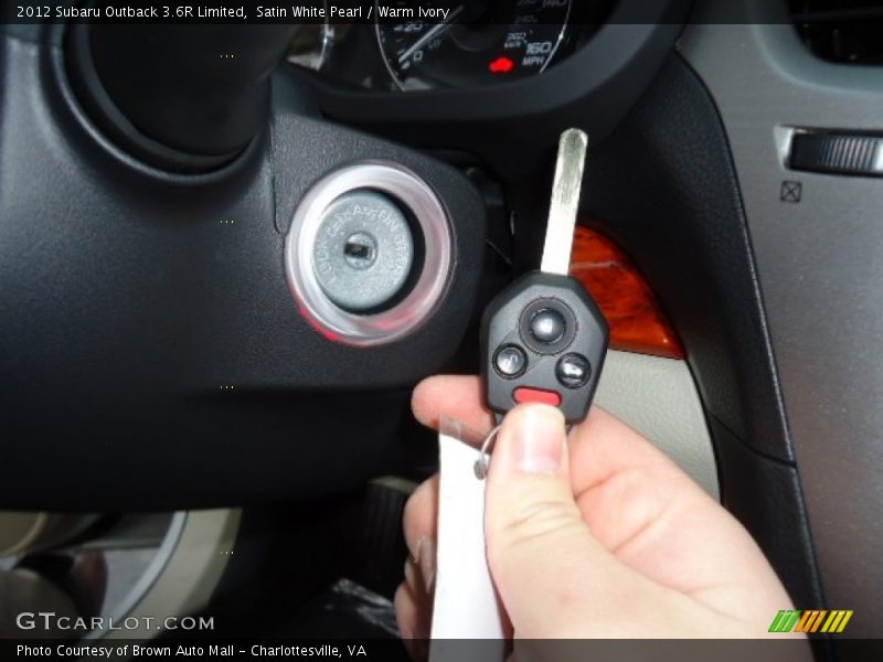 Keys of 2012 Outback 3.6R Limited