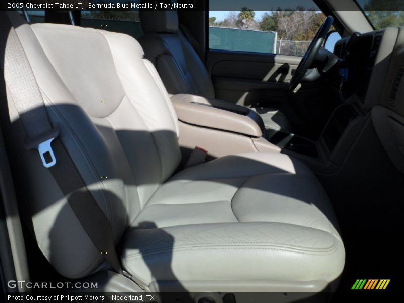 Bermuda Blue Metallic / Tan/Neutral 2005 Chevrolet Tahoe LT