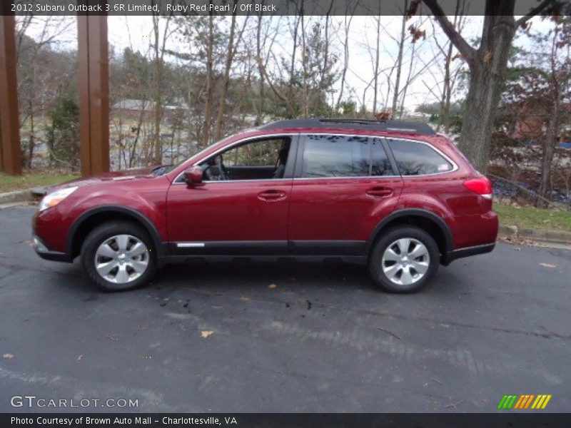  2012 Outback 3.6R Limited Ruby Red Pearl