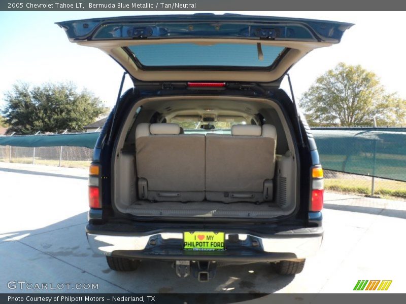 Bermuda Blue Metallic / Tan/Neutral 2005 Chevrolet Tahoe LT