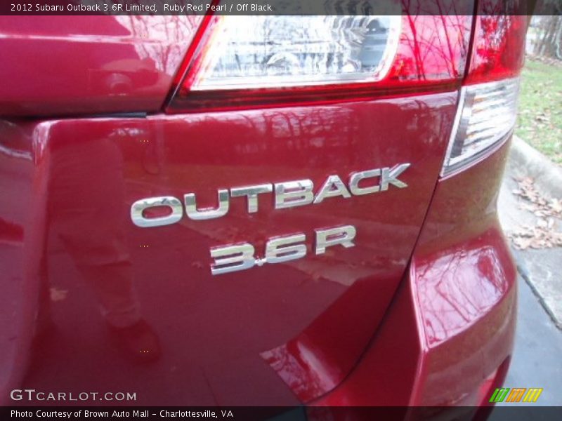 2012 Outback 3.6R Limited Logo