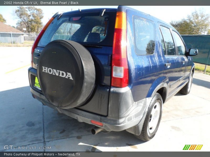 Eternal Blue Pearl / Black 2002 Honda CR-V LX