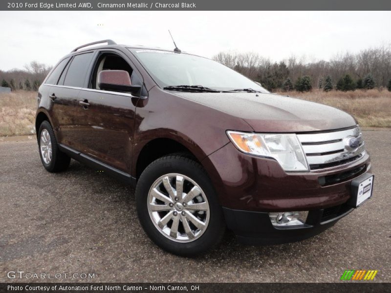 Cinnamon Metallic / Charcoal Black 2010 Ford Edge Limited AWD