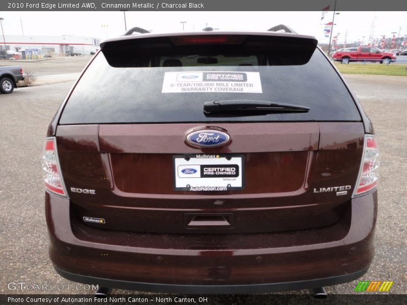 Cinnamon Metallic / Charcoal Black 2010 Ford Edge Limited AWD
