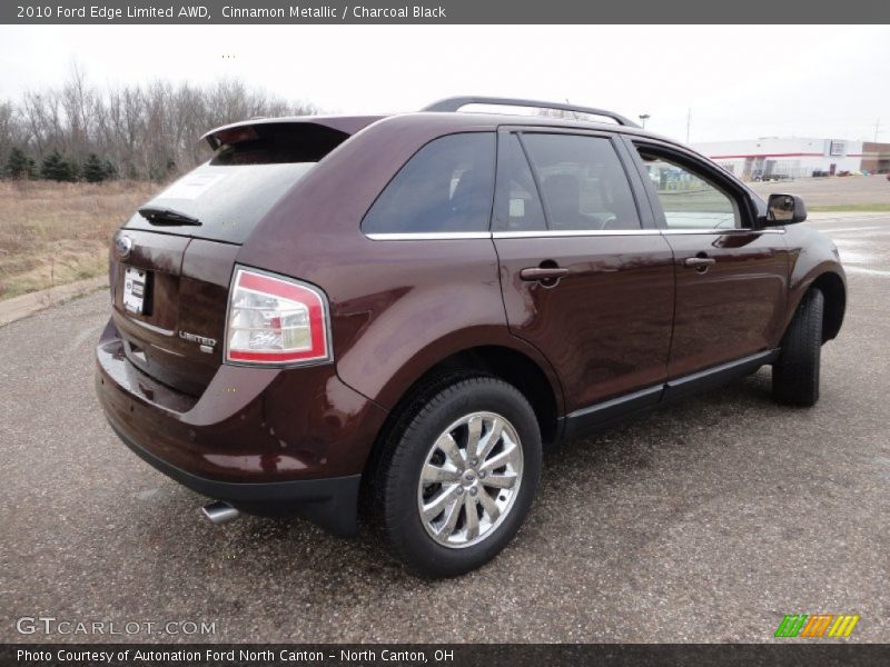 Cinnamon Metallic / Charcoal Black 2010 Ford Edge Limited AWD