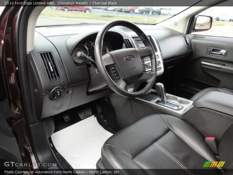  2010 Edge Limited AWD Charcoal Black Interior