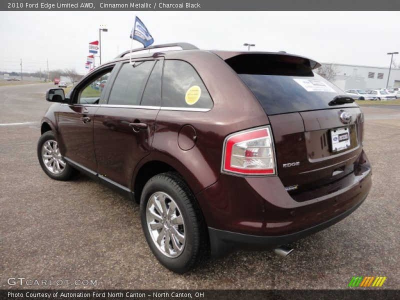 Cinnamon Metallic / Charcoal Black 2010 Ford Edge Limited AWD