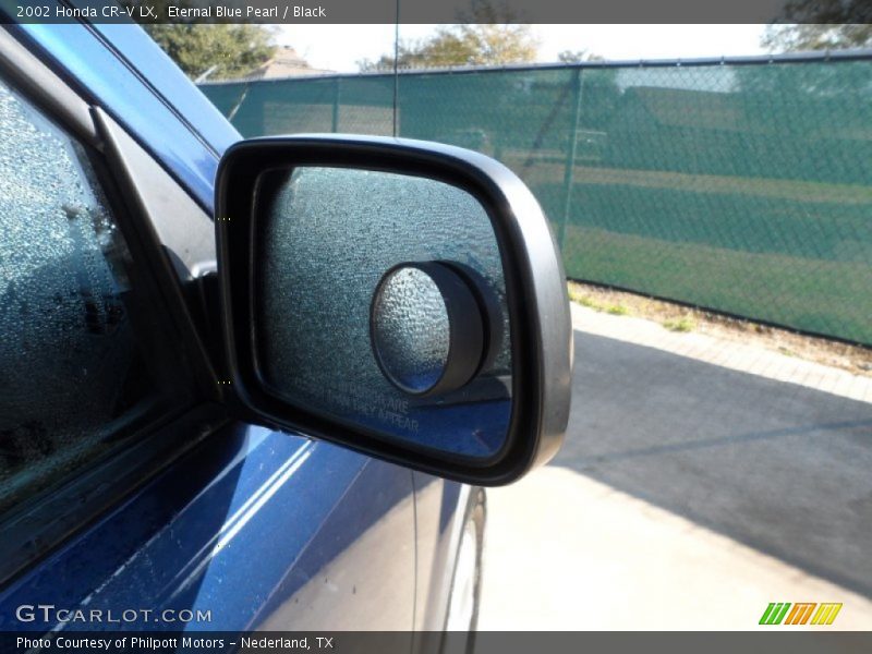 Eternal Blue Pearl / Black 2002 Honda CR-V LX