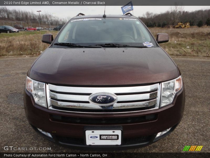 Cinnamon Metallic / Charcoal Black 2010 Ford Edge Limited AWD