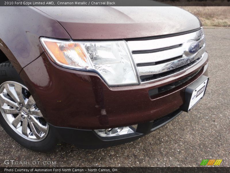 Cinnamon Metallic / Charcoal Black 2010 Ford Edge Limited AWD