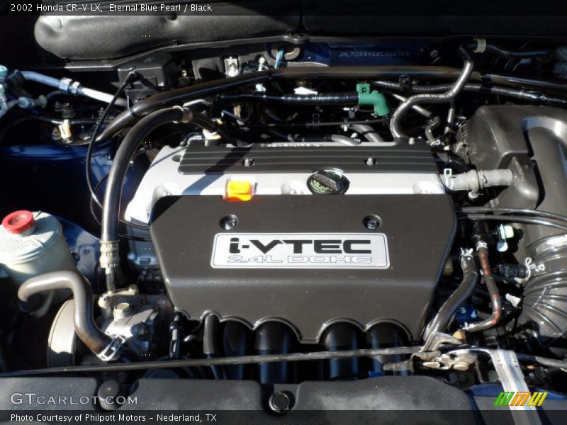  2002 CR-V LX Engine - 2.4 Liter DOHC 16-Valve i-VTEC 4 Cylinder