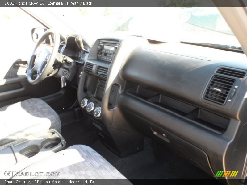 Eternal Blue Pearl / Black 2002 Honda CR-V LX