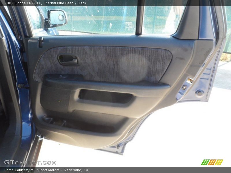 Eternal Blue Pearl / Black 2002 Honda CR-V LX