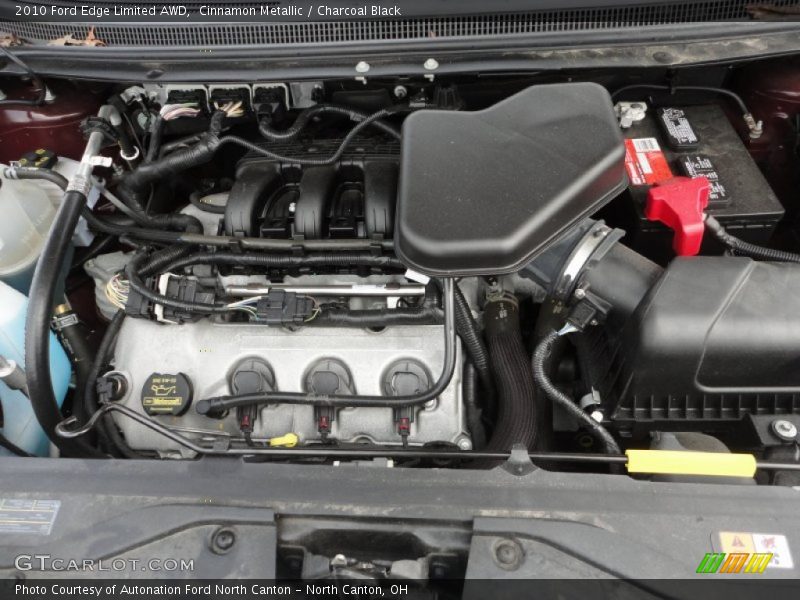  2010 Edge Limited AWD Engine - 3.5 Liter DOHC 24-Valve iVCT Duratec V6