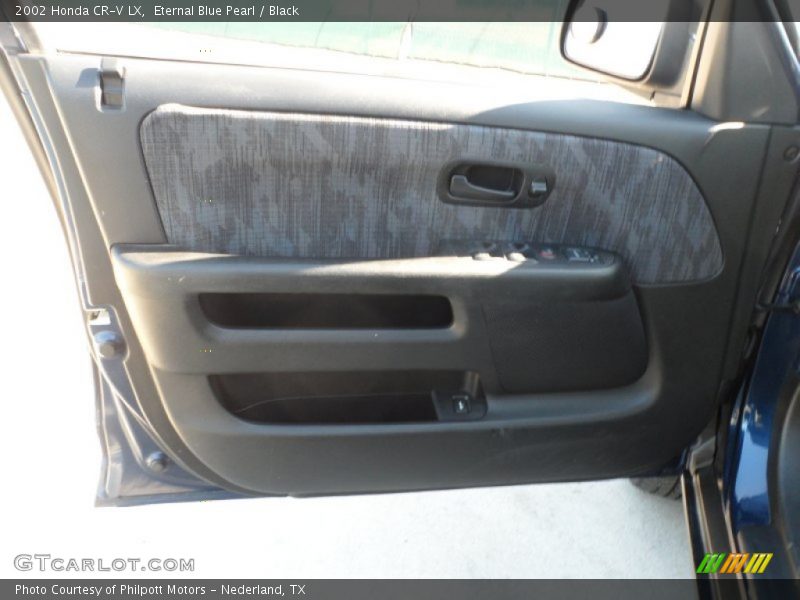 Eternal Blue Pearl / Black 2002 Honda CR-V LX