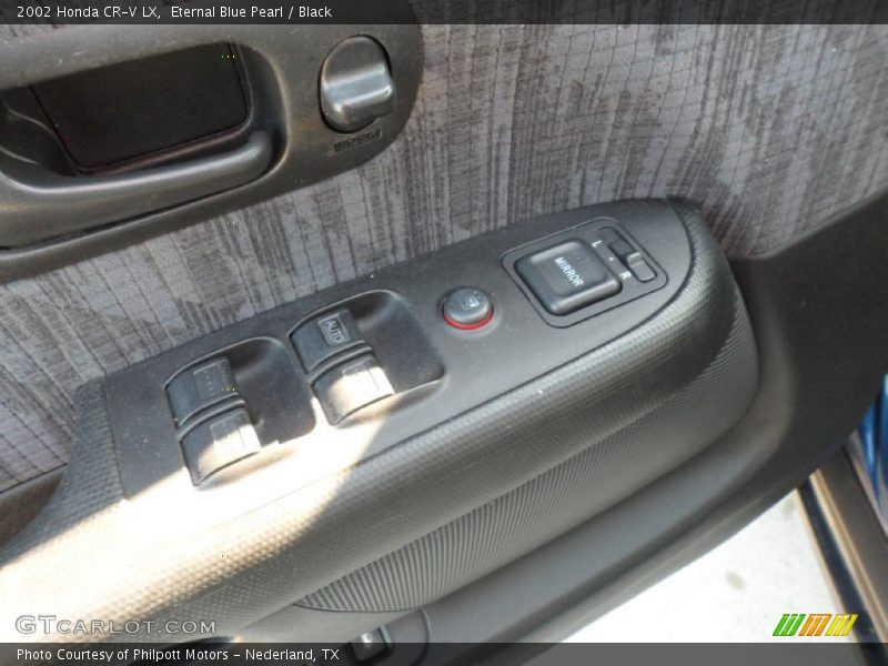 Eternal Blue Pearl / Black 2002 Honda CR-V LX