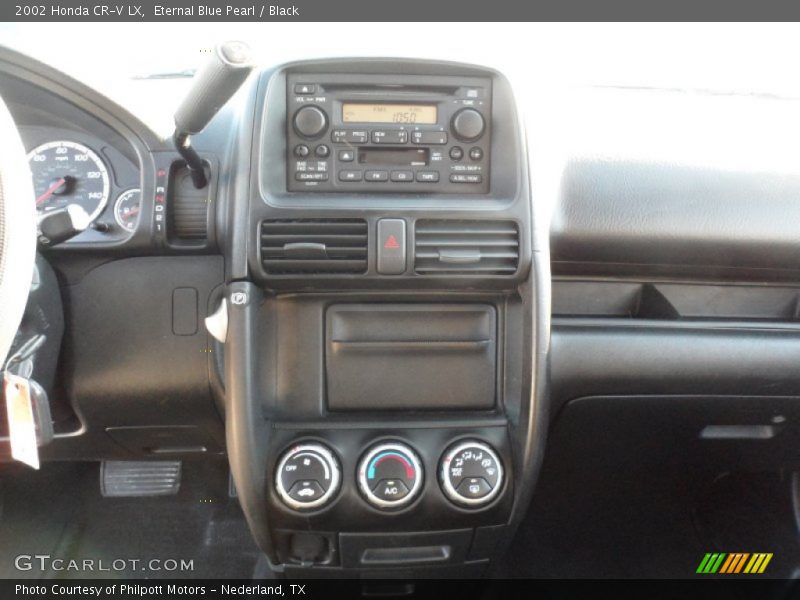 Eternal Blue Pearl / Black 2002 Honda CR-V LX
