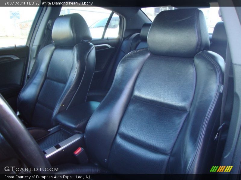 White Diamond Pearl / Ebony 2007 Acura TL 3.2