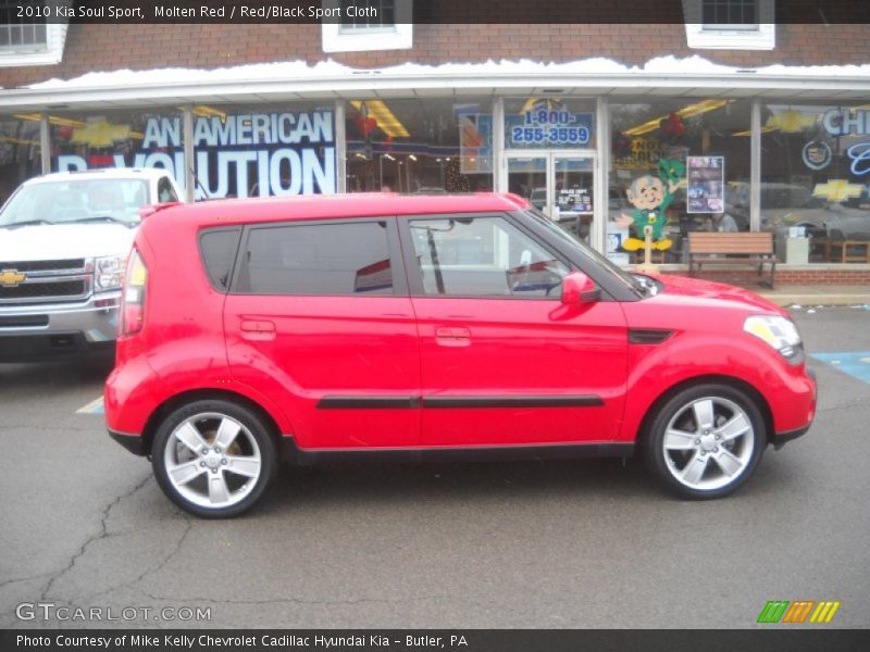  2010 Soul Sport Molten Red