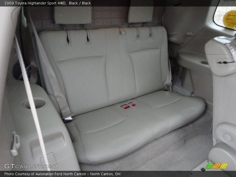 Black / Black 2009 Toyota Highlander Sport 4WD
