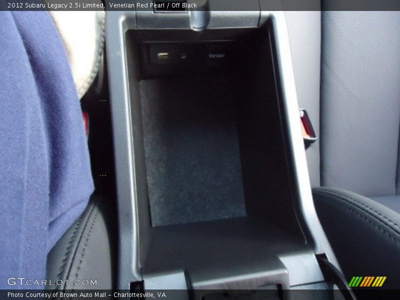 Venetian Red Pearl / Off Black 2012 Subaru Legacy 2.5i Limited