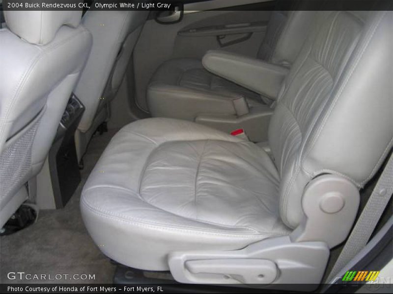 Olympic White / Light Gray 2004 Buick Rendezvous CXL