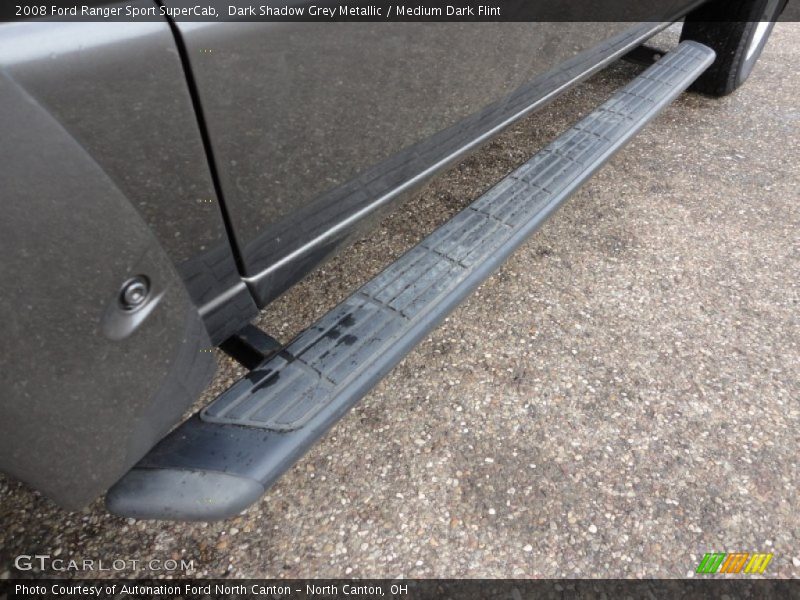 Dark Shadow Grey Metallic / Medium Dark Flint 2008 Ford Ranger Sport SuperCab