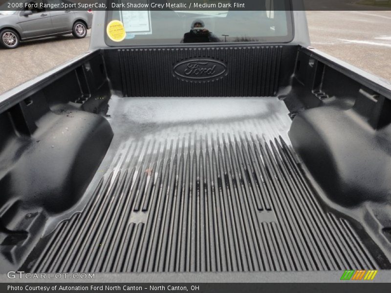 Dark Shadow Grey Metallic / Medium Dark Flint 2008 Ford Ranger Sport SuperCab