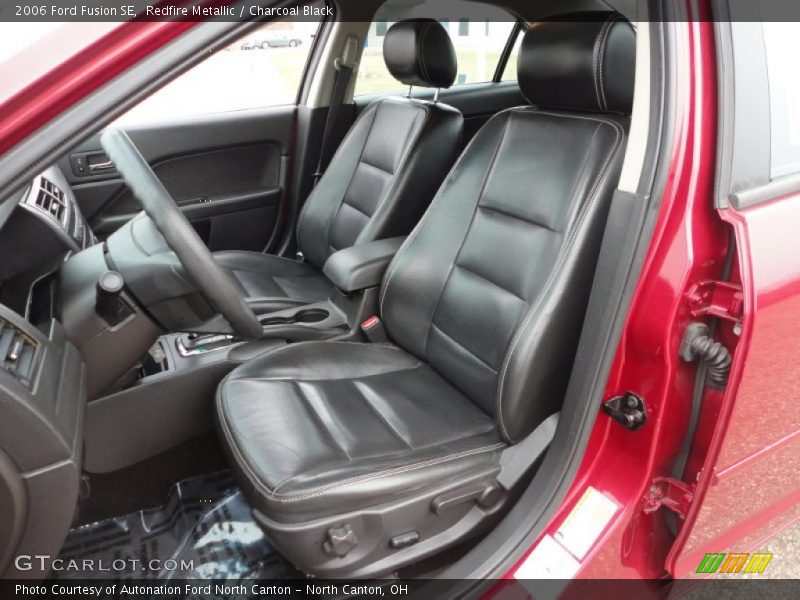 Redfire Metallic / Charcoal Black 2006 Ford Fusion SE