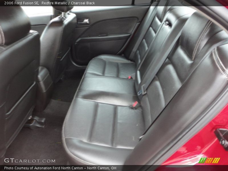 Redfire Metallic / Charcoal Black 2006 Ford Fusion SE