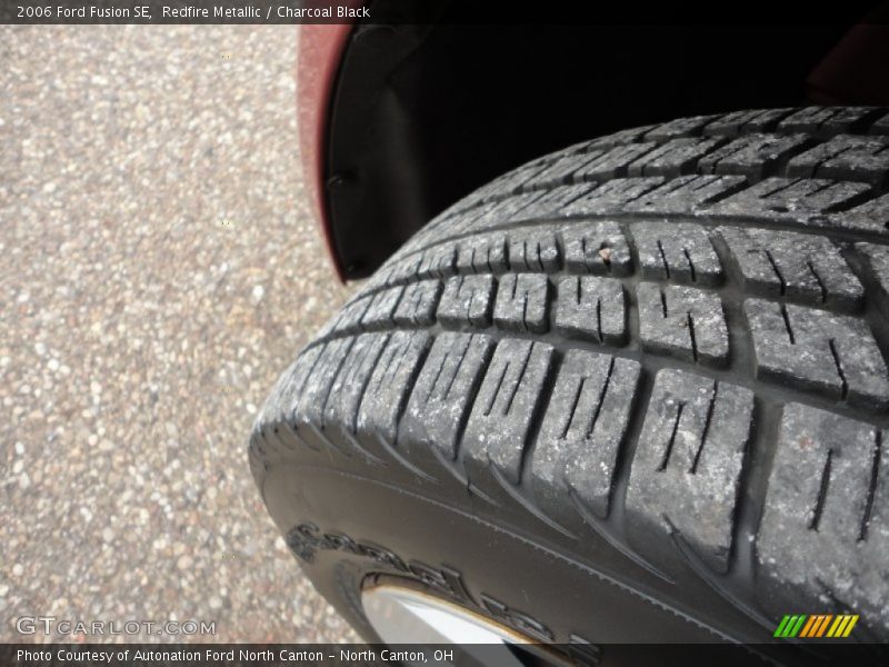 Redfire Metallic / Charcoal Black 2006 Ford Fusion SE