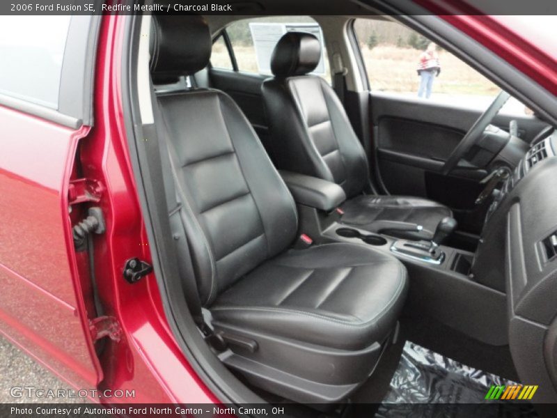 Redfire Metallic / Charcoal Black 2006 Ford Fusion SE