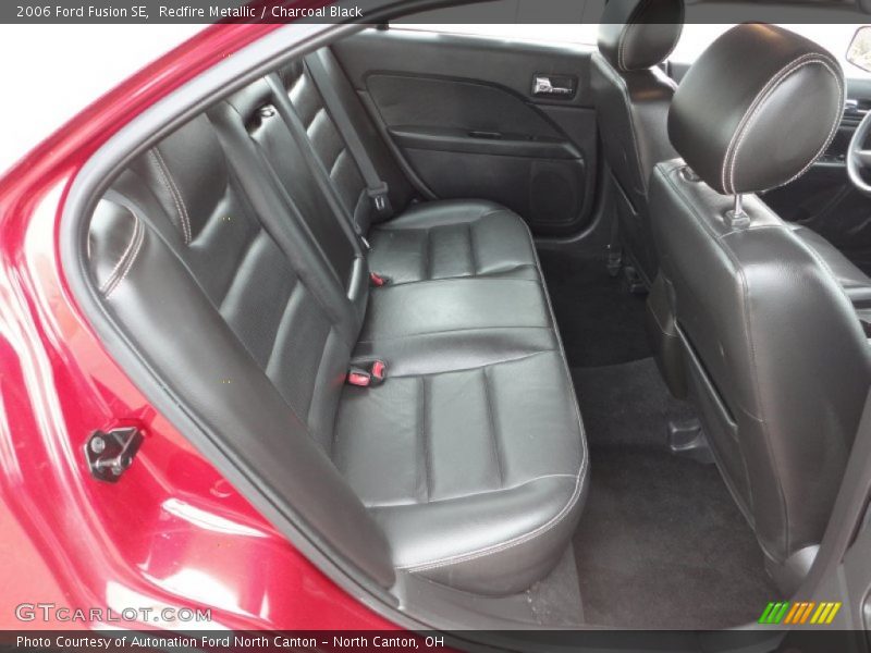 Redfire Metallic / Charcoal Black 2006 Ford Fusion SE