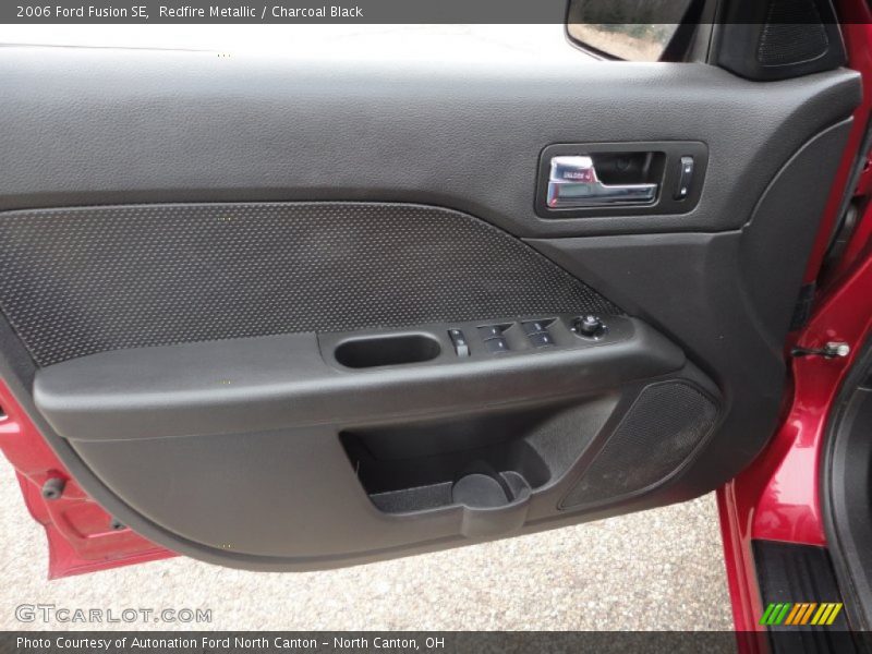 Redfire Metallic / Charcoal Black 2006 Ford Fusion SE