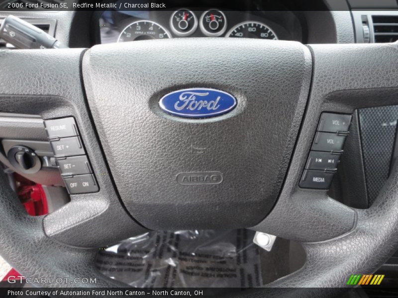 Redfire Metallic / Charcoal Black 2006 Ford Fusion SE